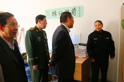 省高校后勤服務保障工作檢查組蒞臨我院指導，促進后勤管理水平再上新臺階